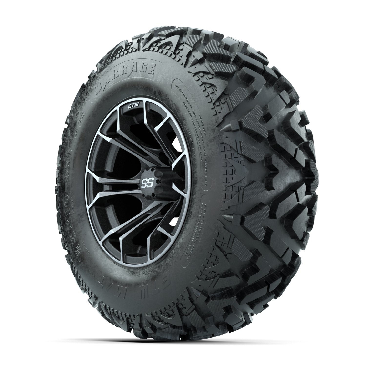 A19-2081 Spyder / Matte Gray & Machined / Barrage