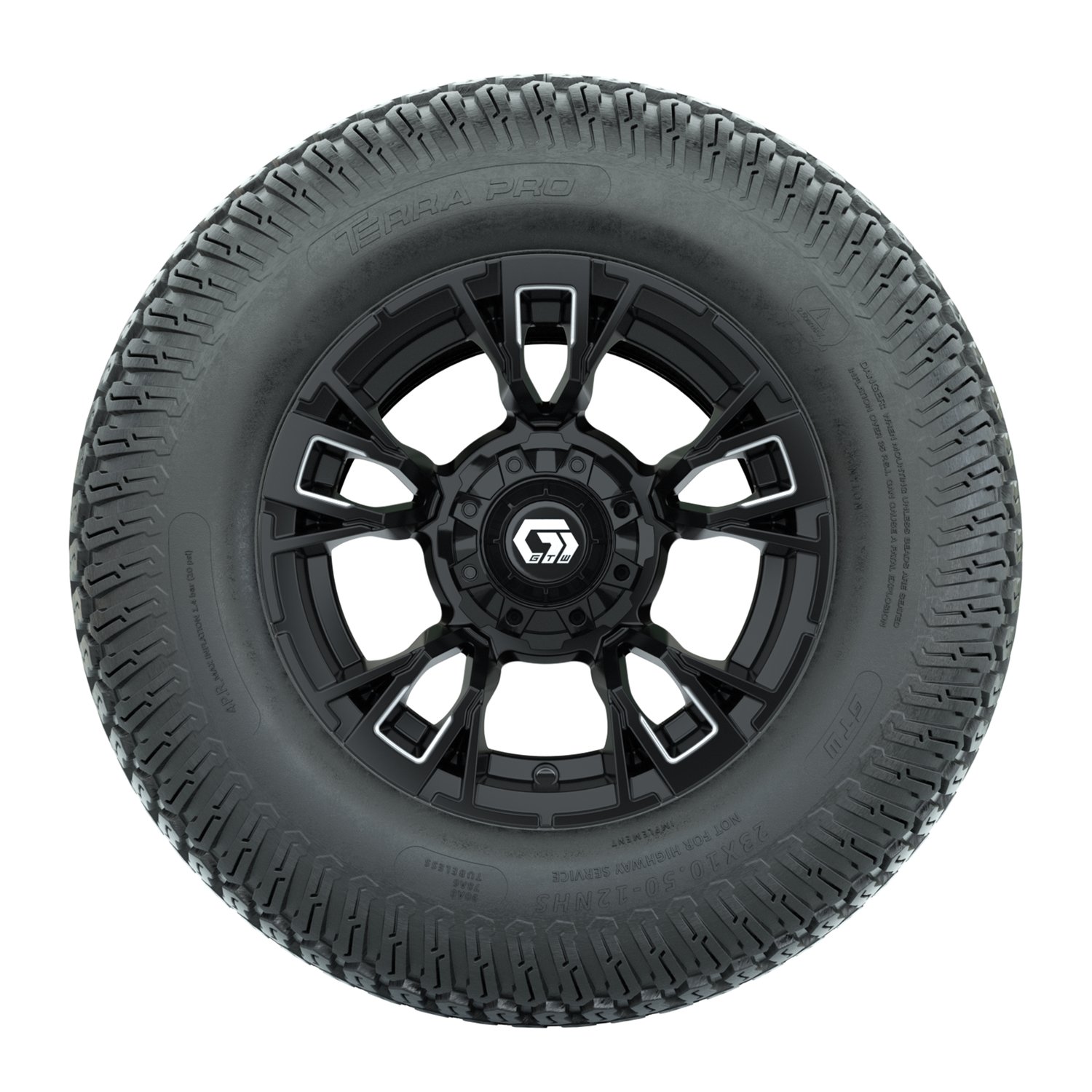 19-420 A19-2126 Vandal / Matte Black & Machined / Terra Pro