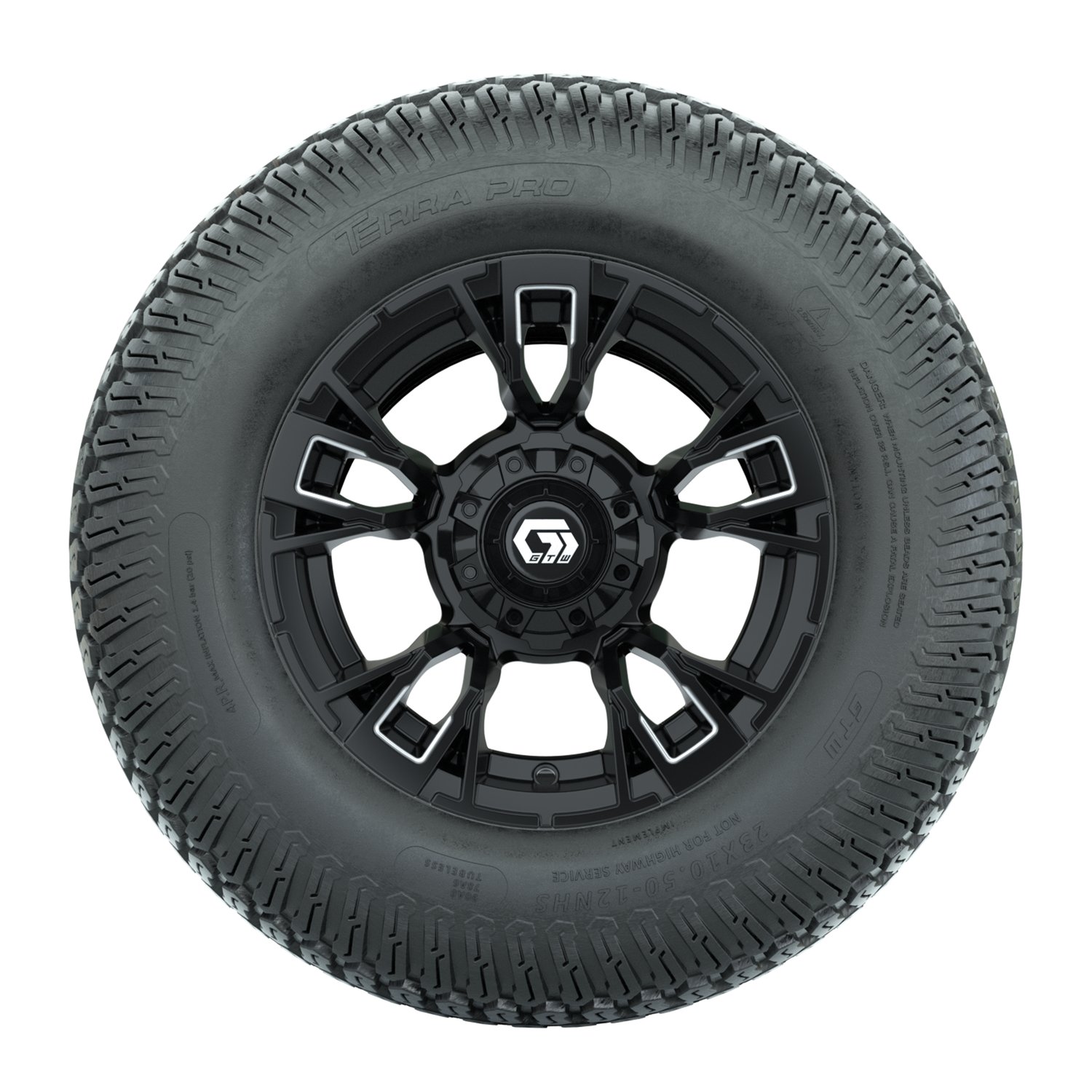 19-420 A19-2126 Vandal / Matte Black & Machined / Terra Pro