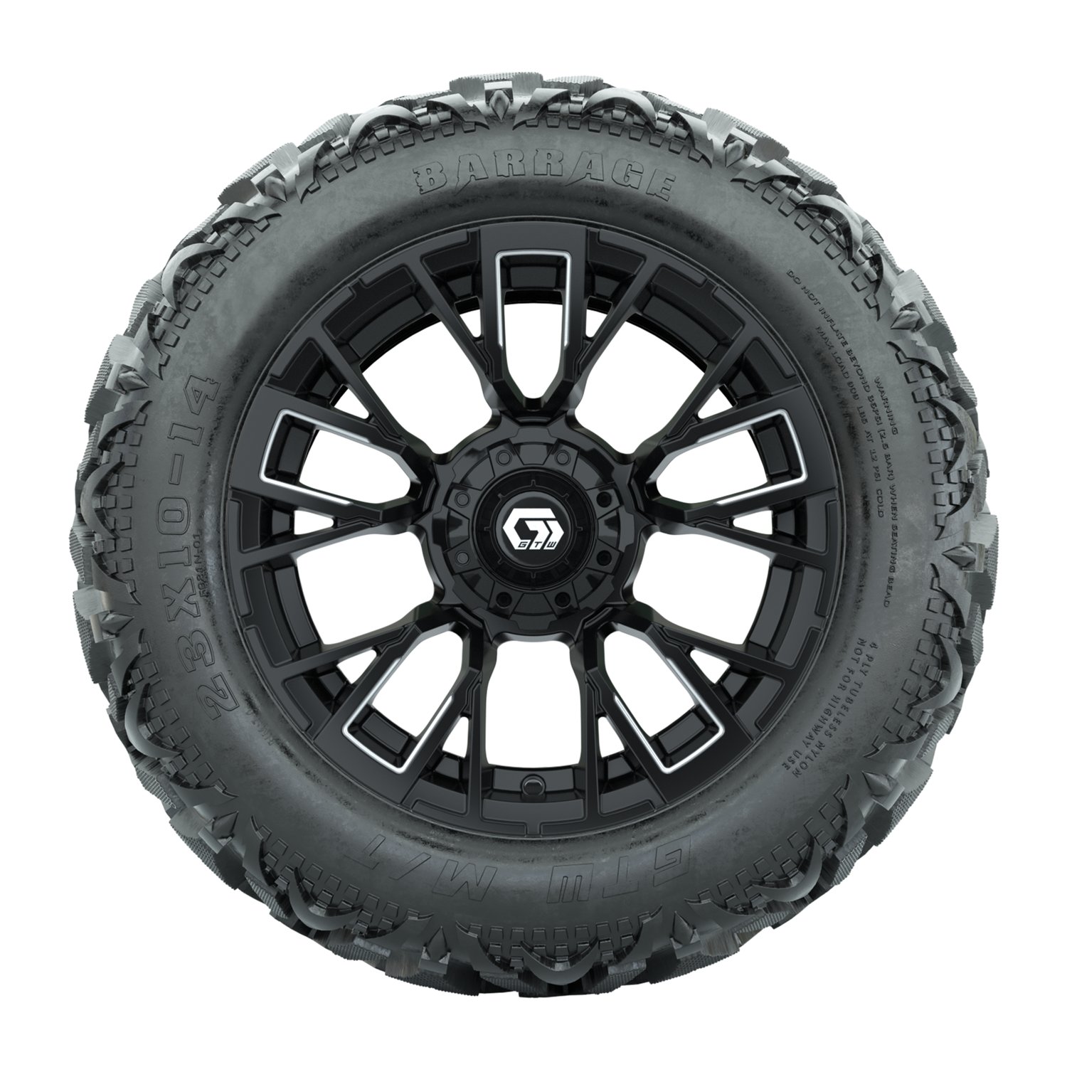 19-421 A19-2592 Vandal / Matte Black / Barrage