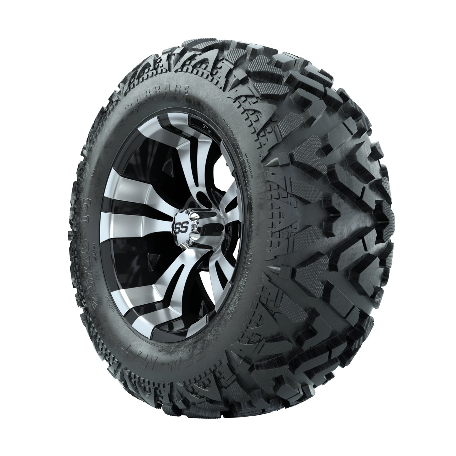 A19-2305 Vampire / Machined & Black / Barrage