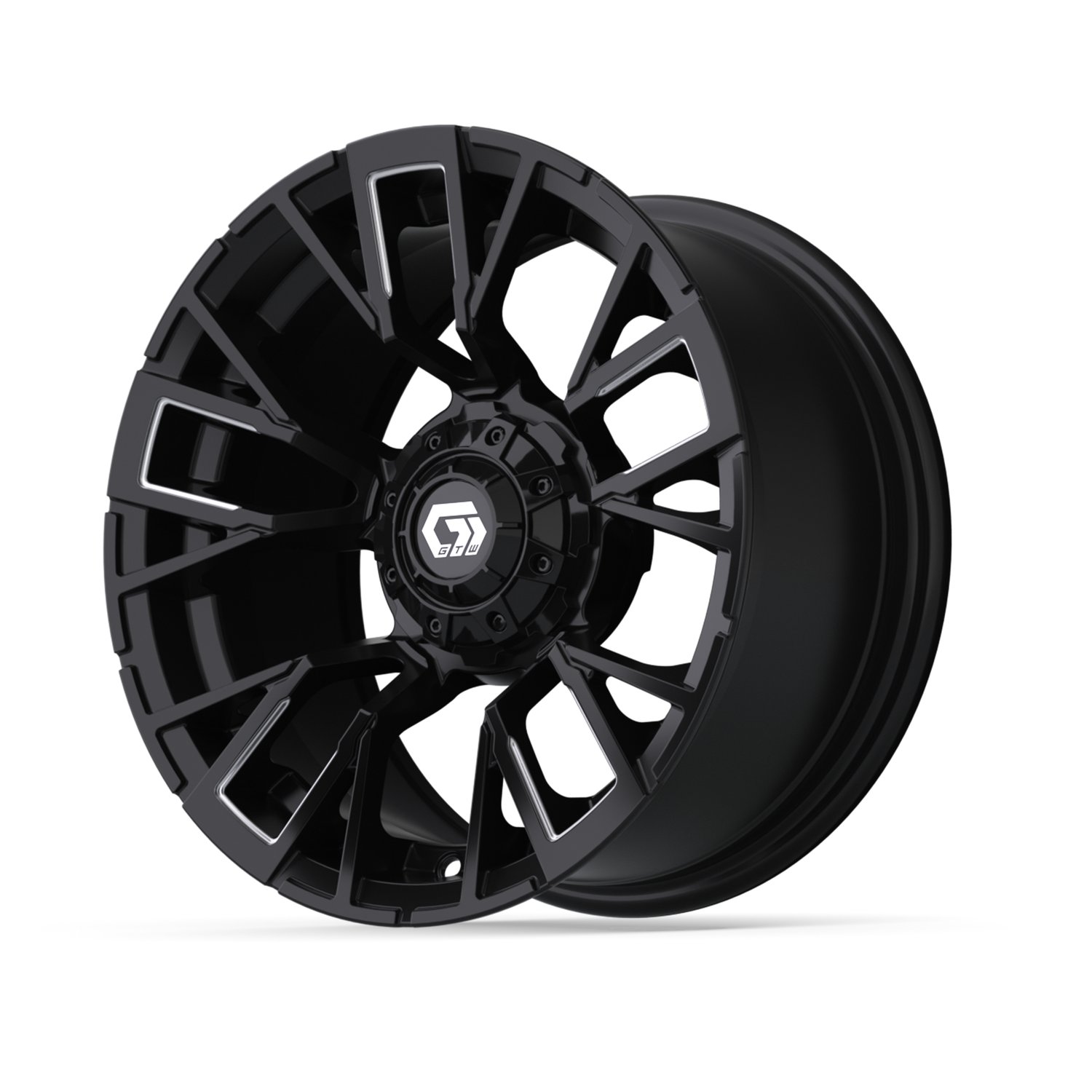 19-421 14" Vandal Matte Black & Machined