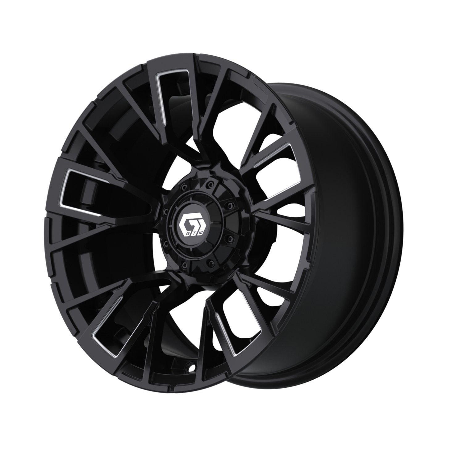19-421 14" Vandal Matte Black & Machined
