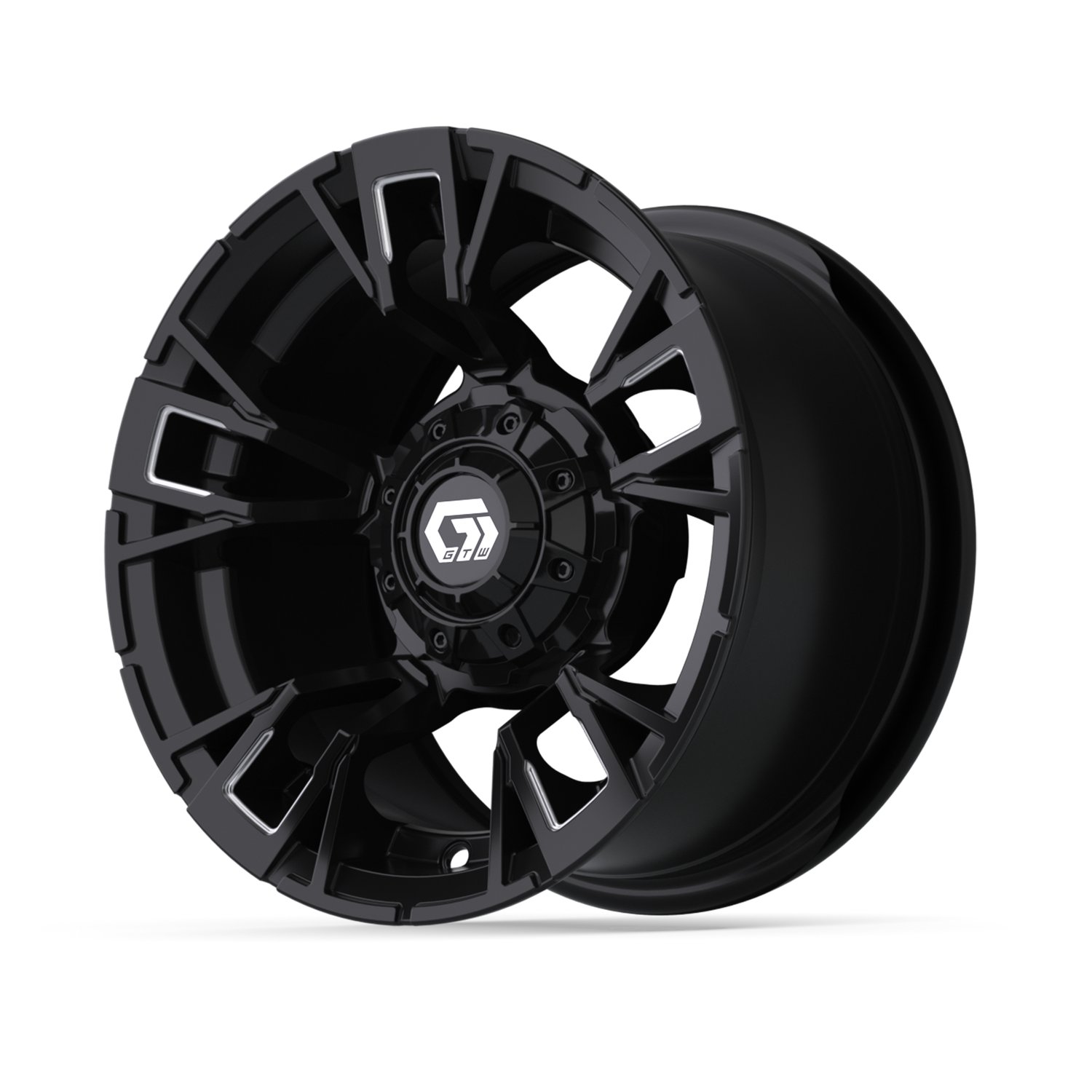 19-420 12" Vandal Matte Black & Machined