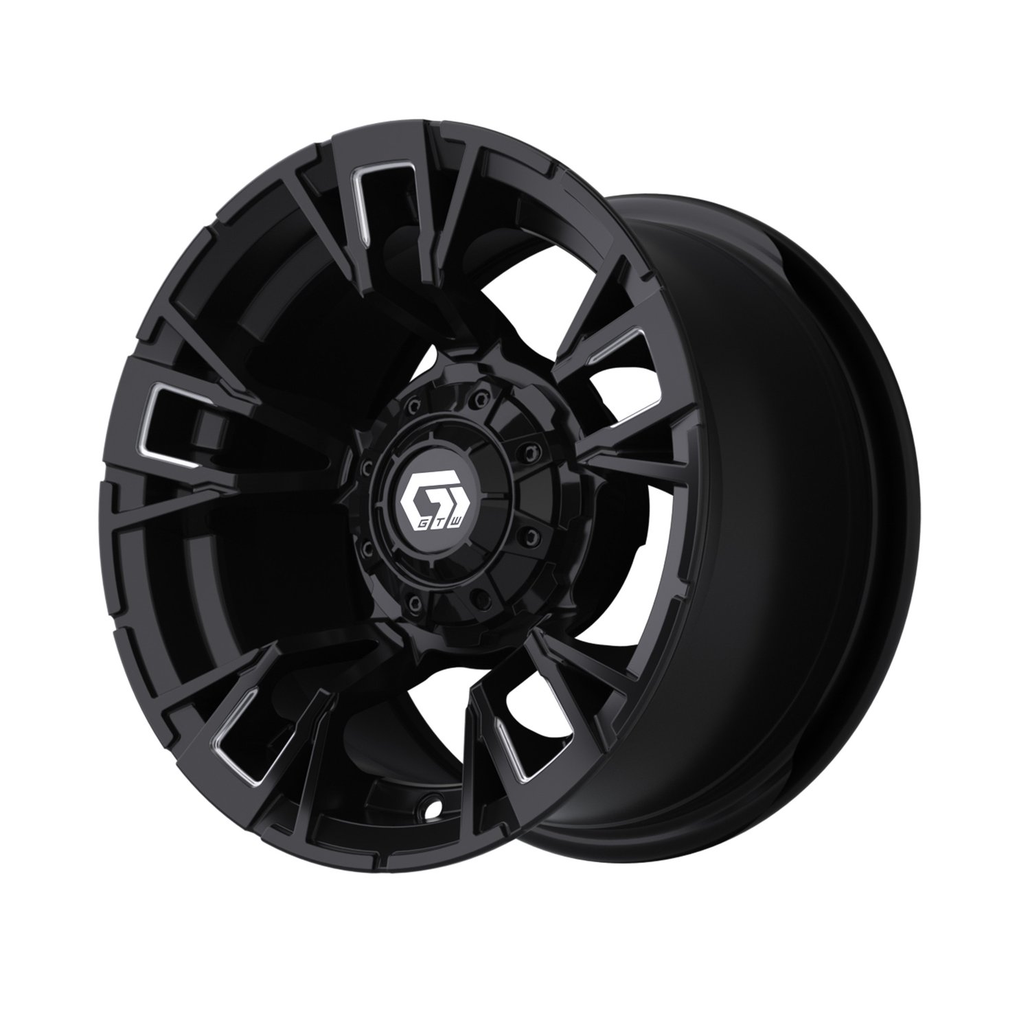 19-420 12" Vandal Matte Black & Machined