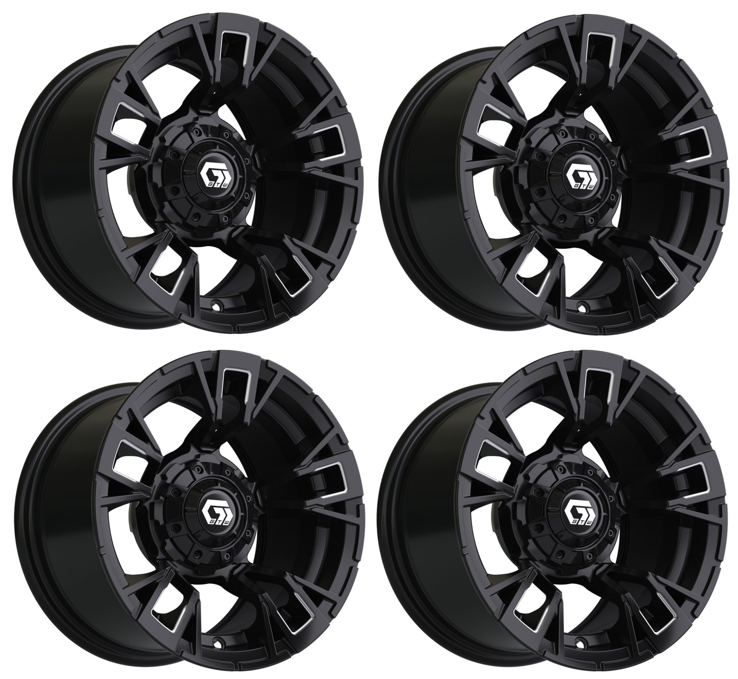 19-420 12" Vandal Matte Black & Machined